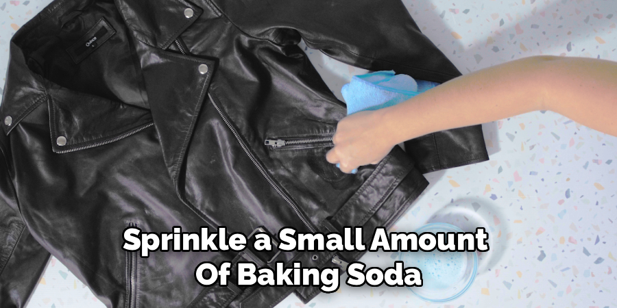Sprinkle a Small Amount
Of Baking Soda