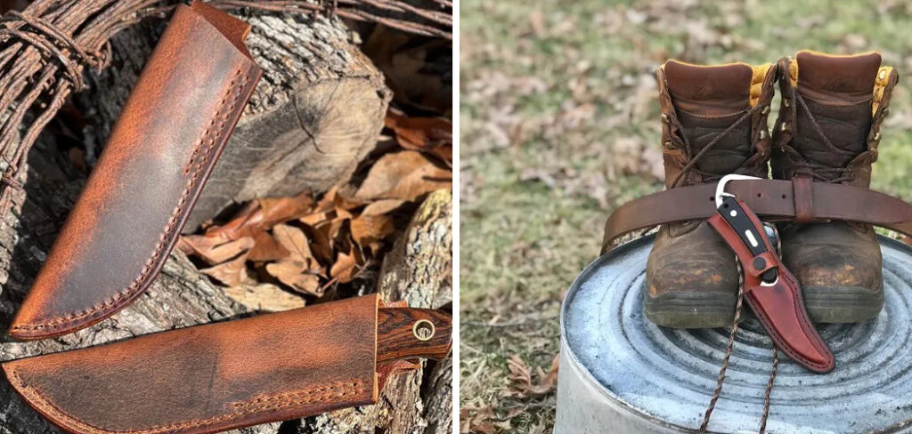 How to Clean Leather Knife Sheath