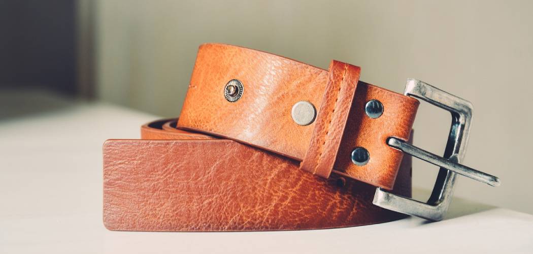 How to make a belt smaller without cutting it