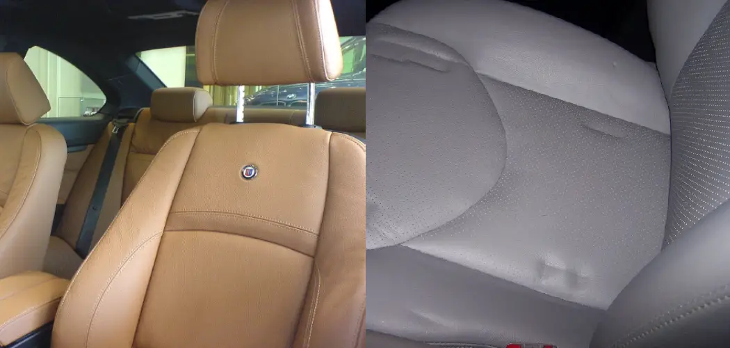 How to Get Car Seat Indentations Out of Leather
