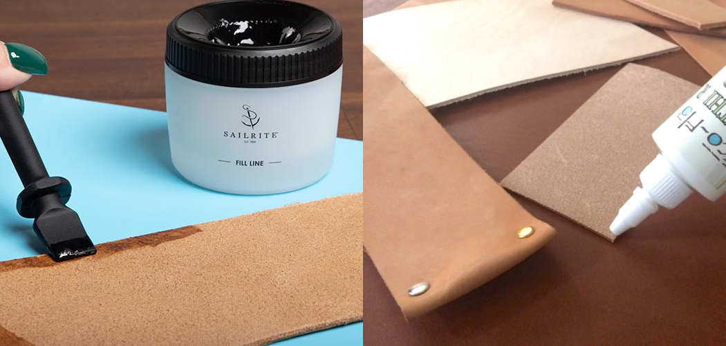 how to glue leather to plastic
