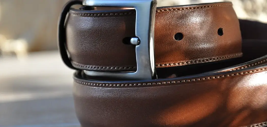 How to Cut Leather Belt