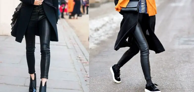 How to Wear Black Leather Leggings - Explained in 12 Steps