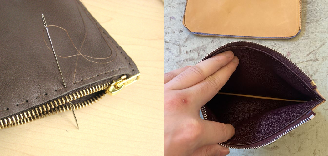 How to Add a Zipper to A Leather Bag