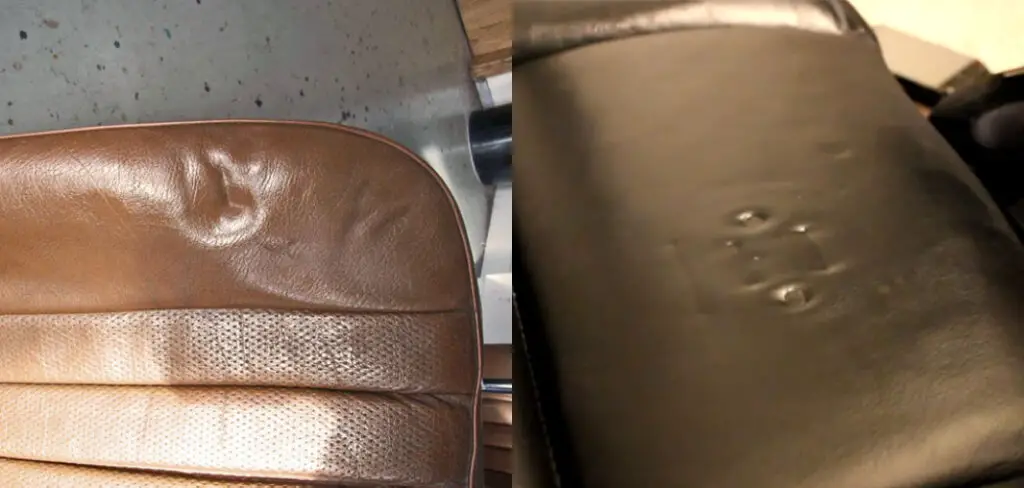 How to Get Rid of Indentations in Leather
