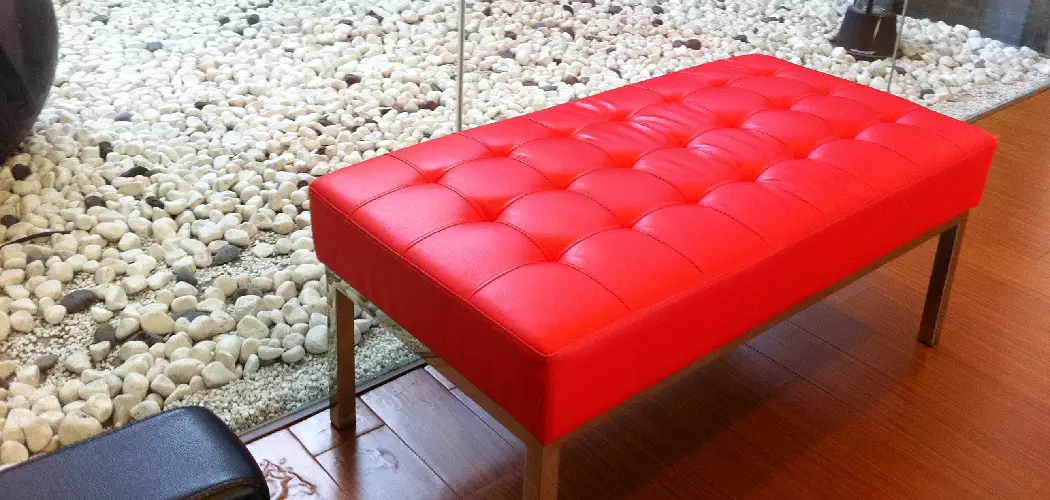 How to Reupholster a Leather Ottoman