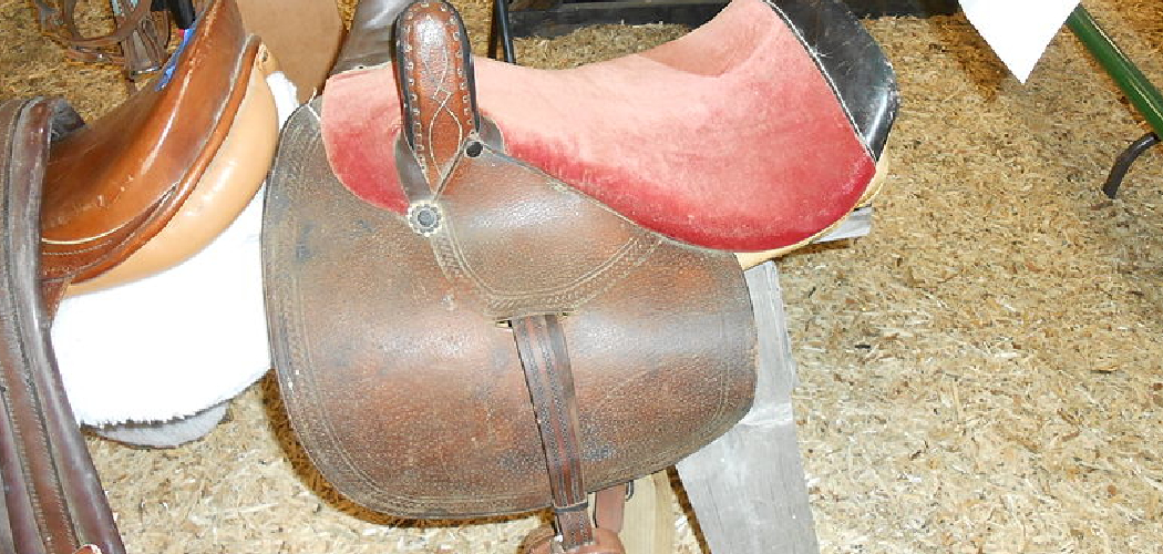 How to Clean Rough Out Saddle