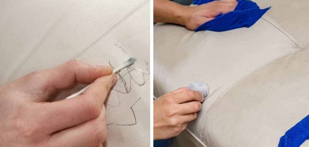 How to Remove Marker Stains From Leather Sofa