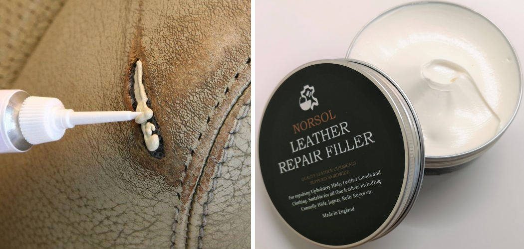 How to Use Leather Filler
