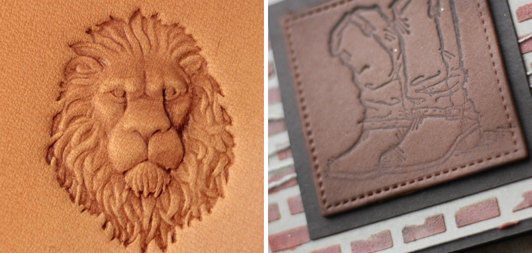 How to Emboss Pleather