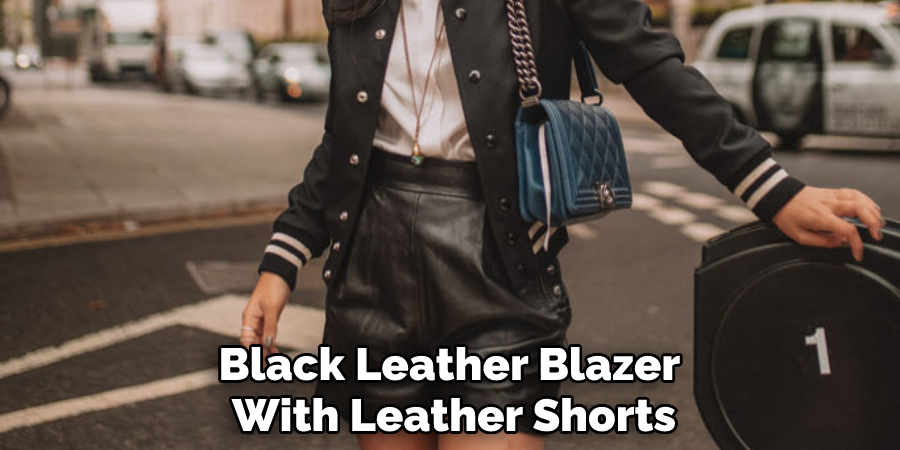 How to Style Black Leather Blazer - 10 Useful Ideas (2024)