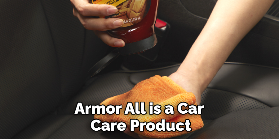 Armor All is a Car Care Product