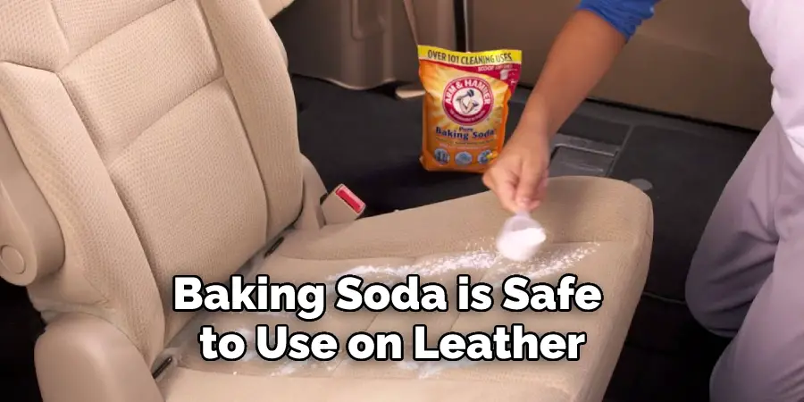 Baking Soda is Safe to Use on Leather