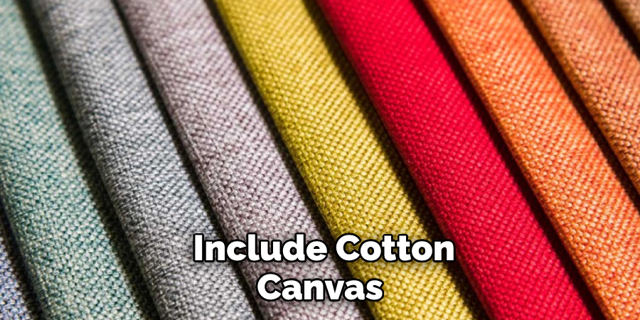  Include Cotton Canvas