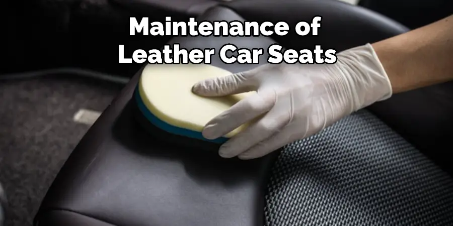 Maintenance of Leather Car Seats
