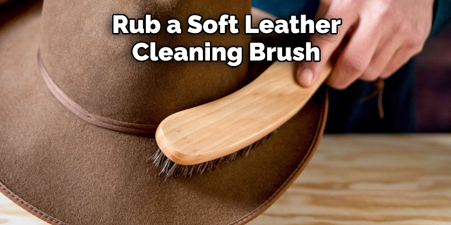 Rub a Soft Leather Cleaning Brush 