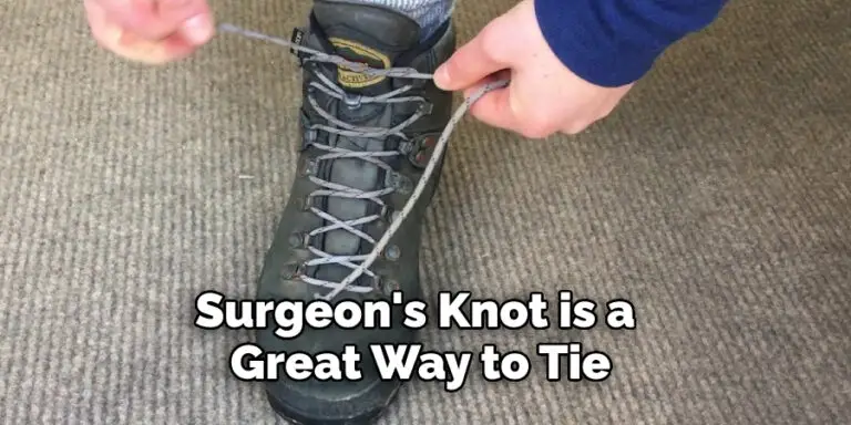 How To Tie Sperrys Leather Laces 5 Easy Methods 2024   Surgeons Knot Is A Great Way To Tie 768x384 