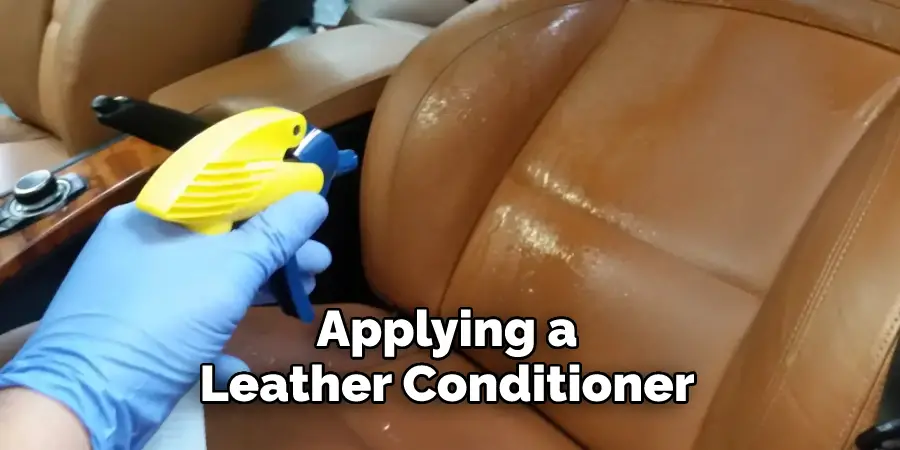 Applying a Leather Conditioner