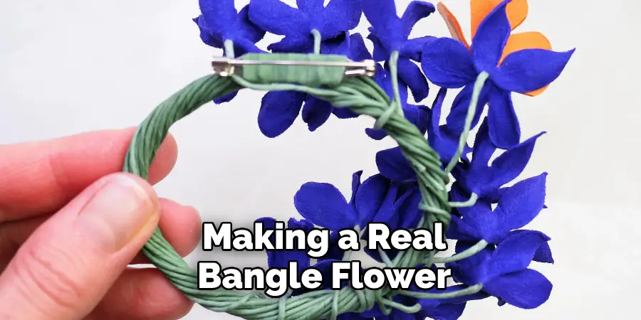 Making a Real
Bangle Flower