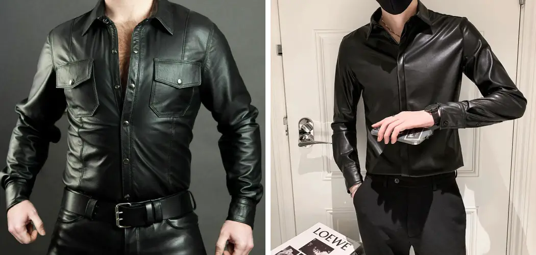 Leather Shirt Outfit Ideas