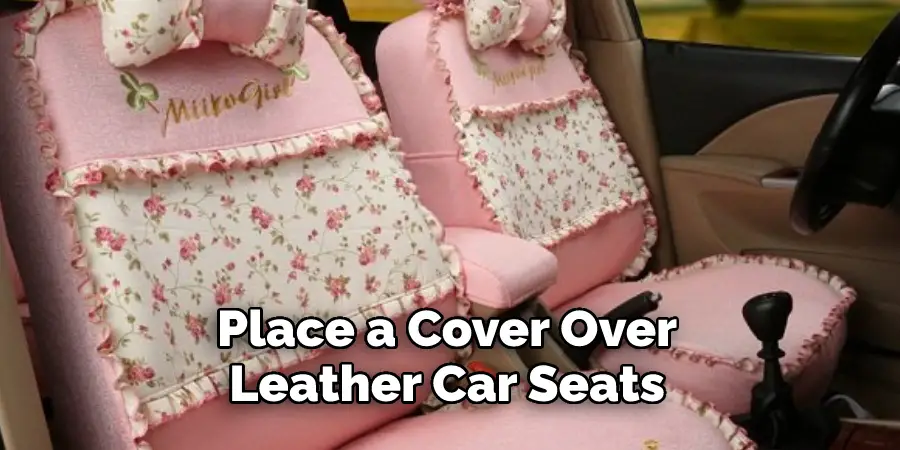 Place a Cover Over
Leather Car Seats
