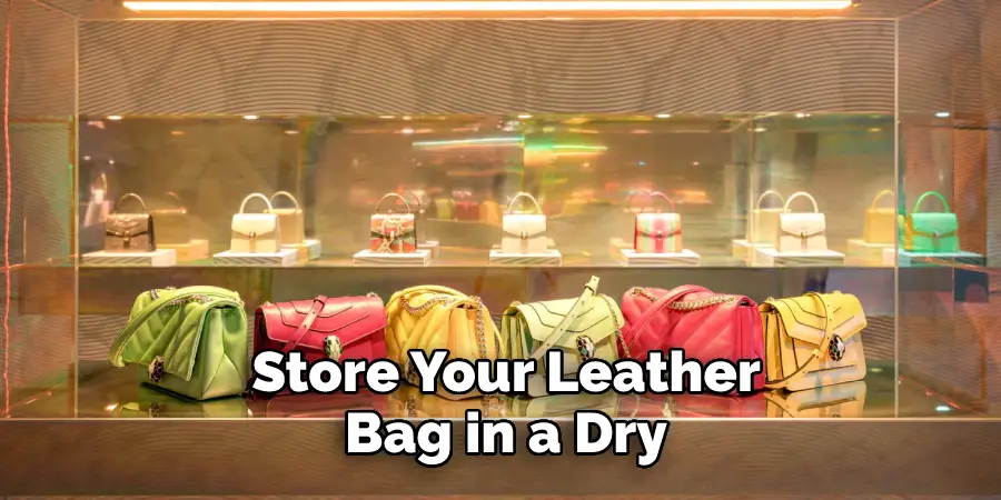 Store Your Leather Bag in a Dry
