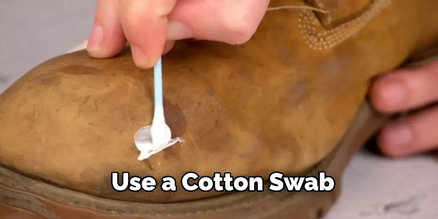 Use a Cotton Swab