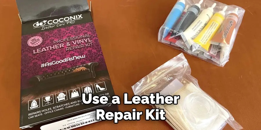 Use a Leather Repair Kit 