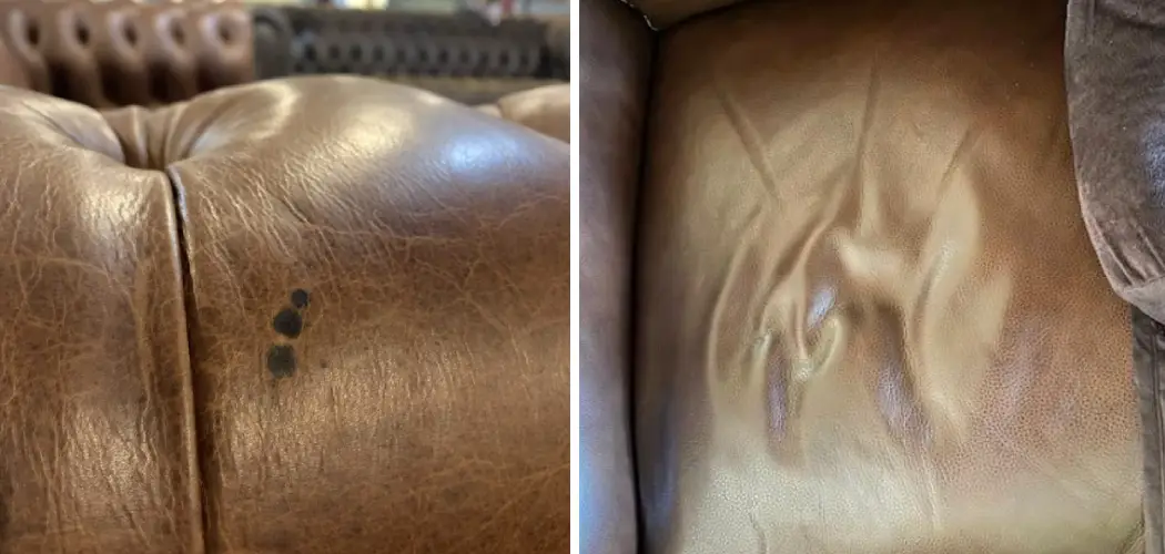 How to Fix Puddling on Leather Sofa