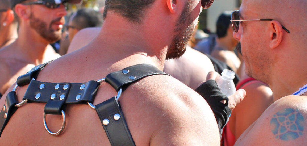 How to Wear a Leather Harness