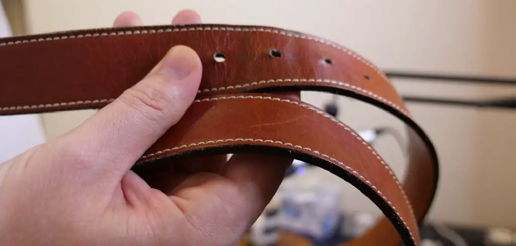 How to Make Leather Belts