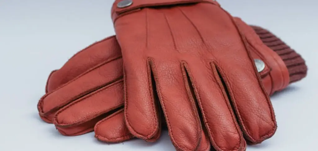 How to Make Leather Gloves