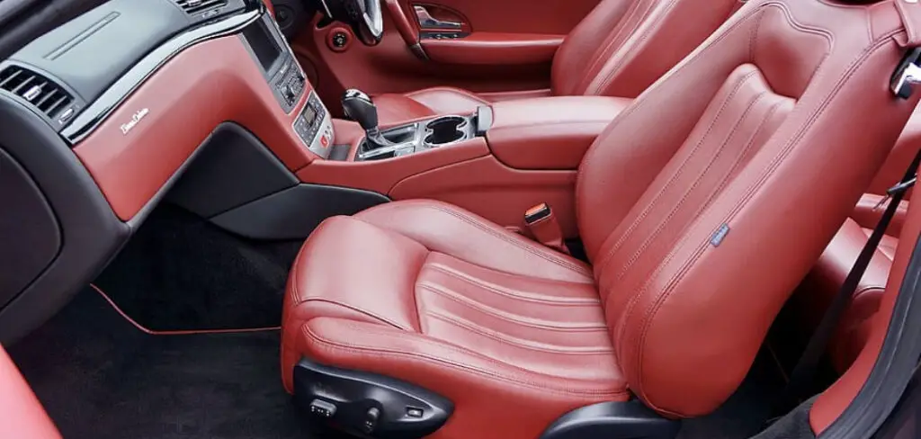 How to Maintain Leather Seats in Car