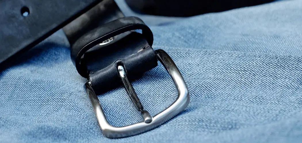How to Put Belt Buckle on Belt