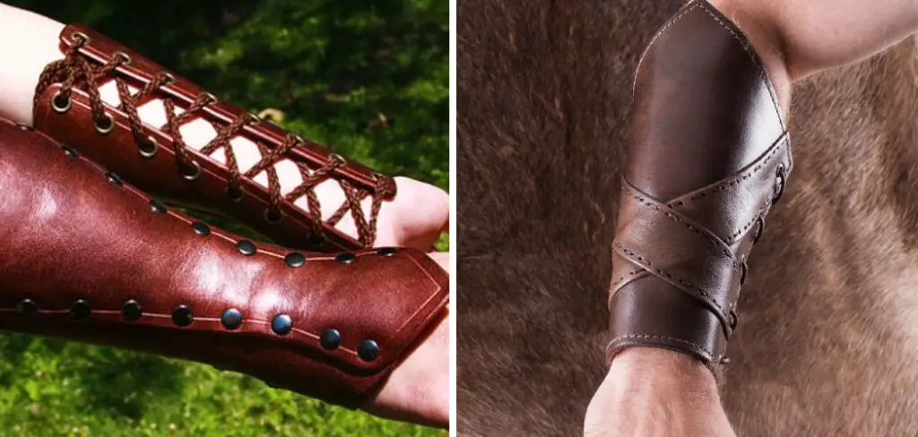 How to Wear Leather Bracers