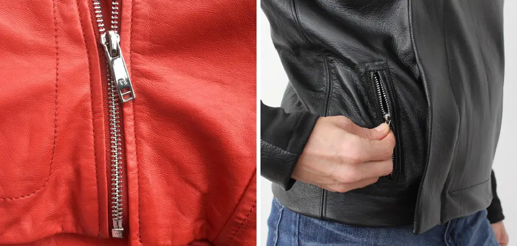 How to Sew a Zipper in Leather Jacket
