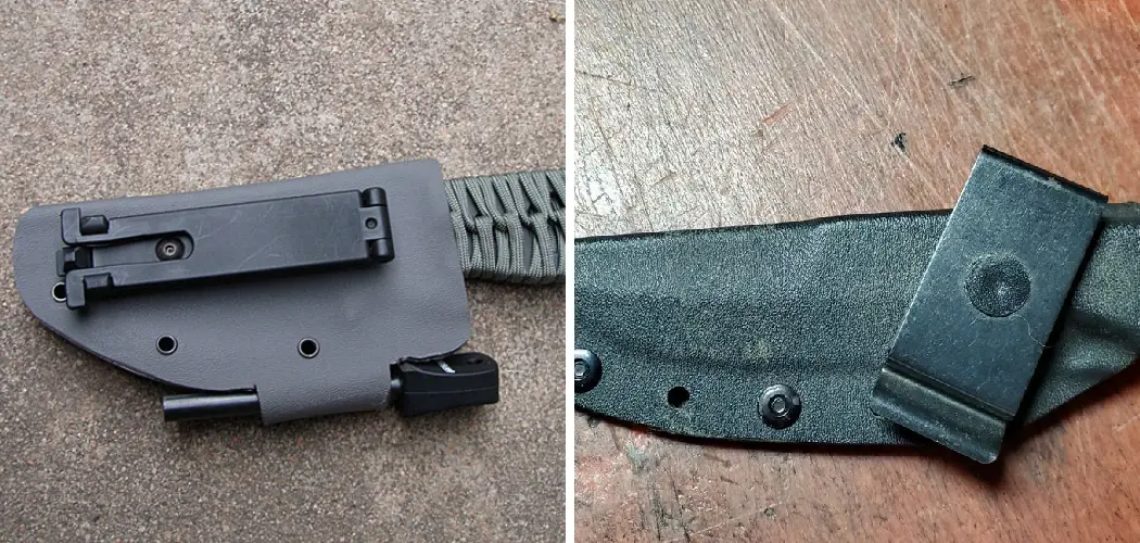 How to Shape Kydex