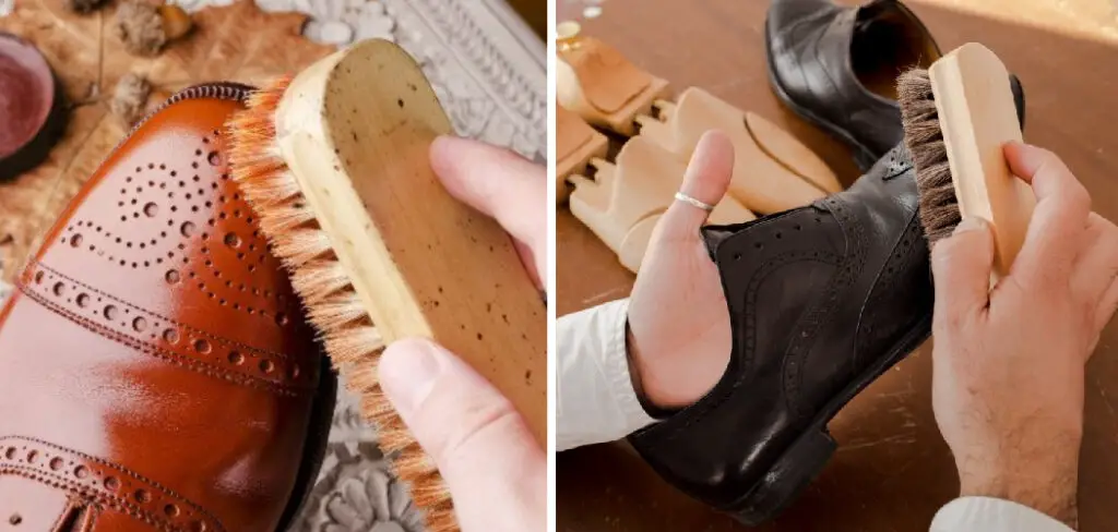 How to Clean Leather Stain Brush