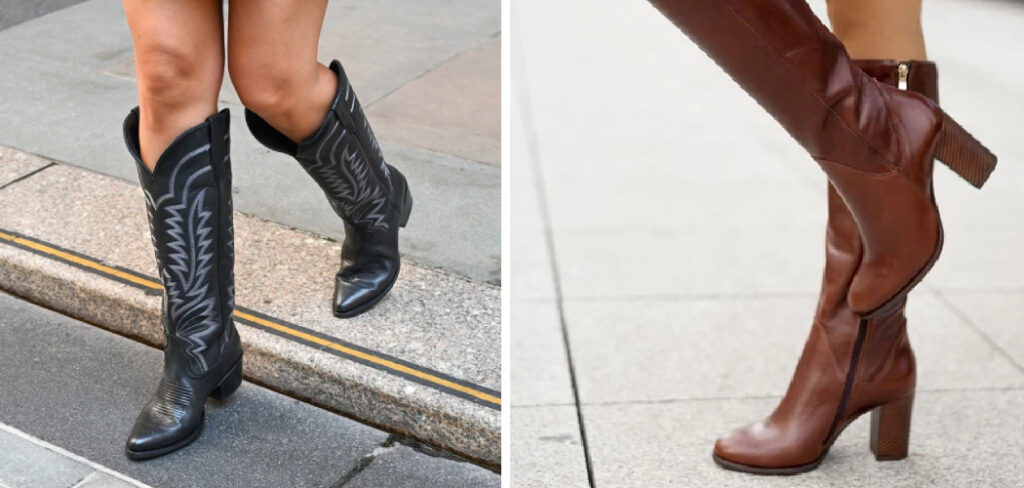 How to Wear Calf High Boots