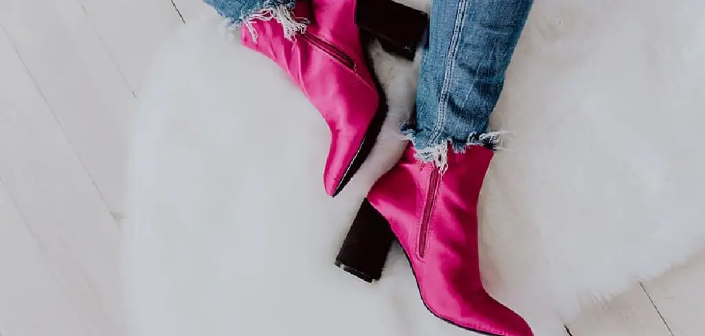 How to Style Pink Boots