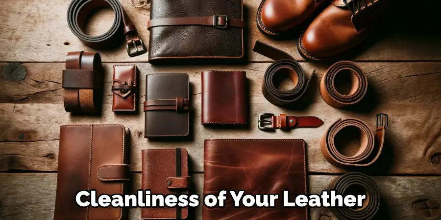  Cleanliness of Your Leather