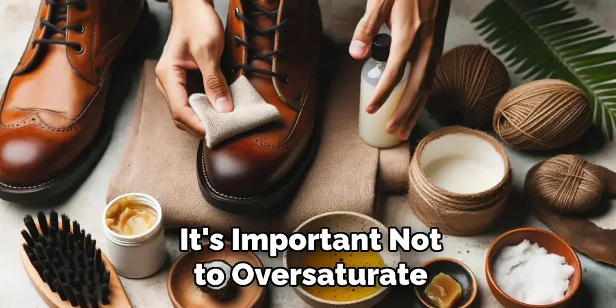 It's Important Not to Oversaturate