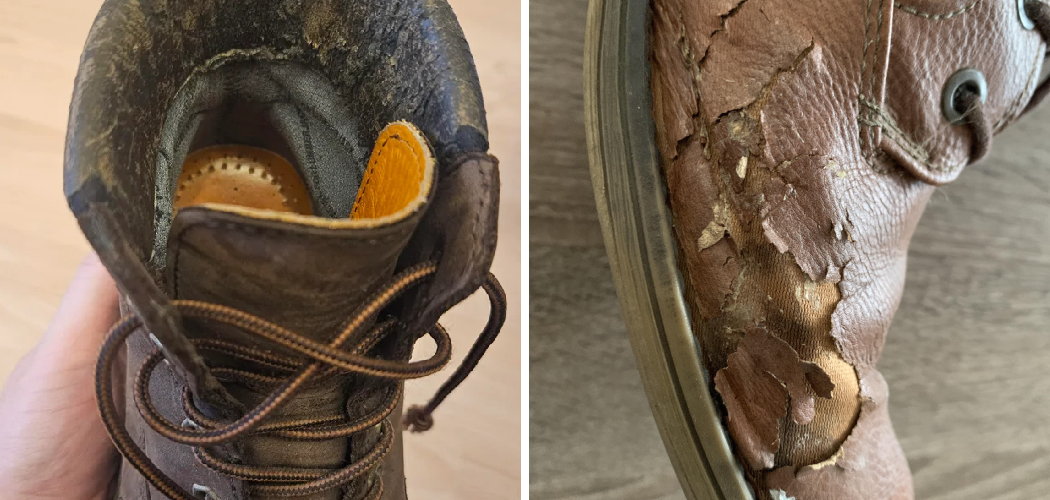 How to Fix Faux Leather Peeling Boots